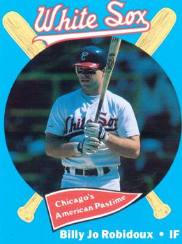 1989 Coca-Cola Chicago White Sox  #23 Billy Jo Robidoux Front