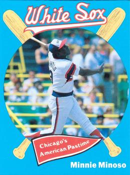1989 Coca-Cola Chicago White Sox  #30 Minnie Minoso Front