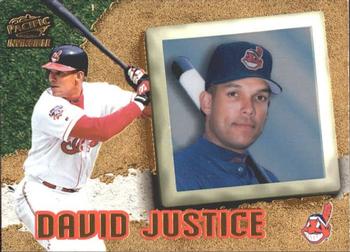 1998 Pacific Invincible #23 David Justice Front