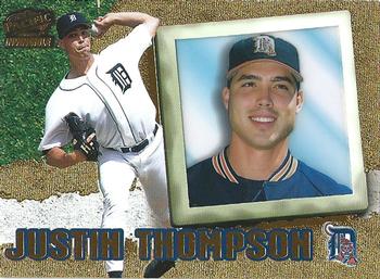 1998 Pacific Invincible #34 Justin Thompson Front