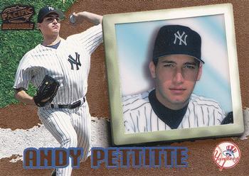 1998 Pacific Invincible #54 Andy Pettitte Front