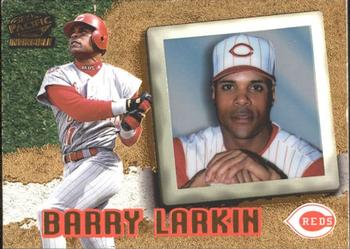 1998 Pacific Invincible #86 Barry Larkin Front