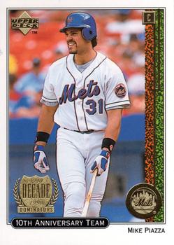1999 Upper Deck - 10th Anniversary Team #X1 Mike Piazza  Front