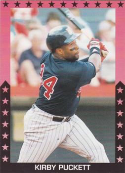 1990 Baseballs Hottest Hitters (unlicensed) #NNO Kirby Puckett Front