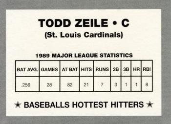 1990 Baseballs Hottest Hitters (unlicensed) #NNO Todd Zeile Back