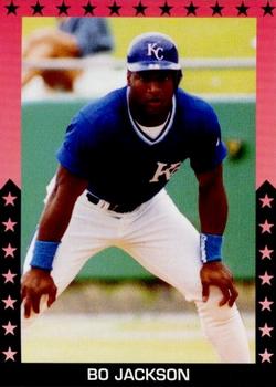 1990 Baseballs Hottest Hitters (unlicensed) #NNO Bo Jackson Front