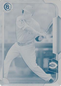2015 Bowman Chrome - Printing Plates Cyan #124 Todd Frazier Front