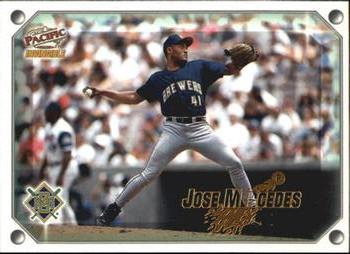 1998 Pacific Invincible - Gems of the Diamond #60 Jose Mercedes Front