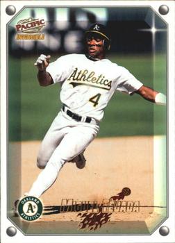 1998 Pacific Invincible - Gems of the Diamond #87 Miguel Tejada Front