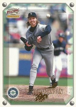 1998 Pacific Invincible - Gems of the Diamond #92 Randy Johnson Front