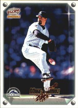 1998 Pacific Invincible - Gems of the Diamond #147 Mike Munoz Front
