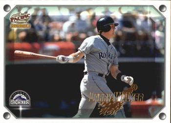 1998 Pacific Invincible - Gems of the Diamond #148 Larry Walker Front
