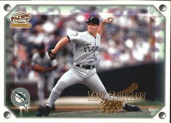 1998 Pacific Invincible - Gems of the Diamond #158 Tony Saunders Front