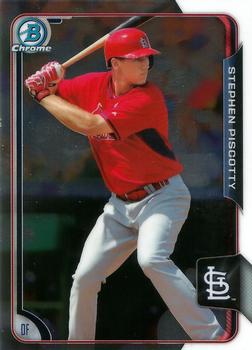 2015 Bowman Chrome - Prospects #BCP169 Stephen Piscotty Front