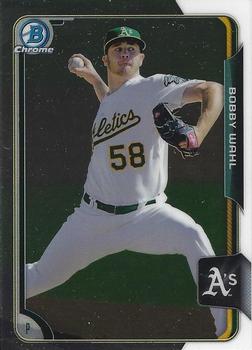 2015 Bowman Chrome - Prospects #BCP172 Bobby Wahl Front