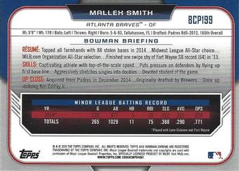 2015 Bowman Chrome - Prospects #BCP199 Mallex Smith Back
