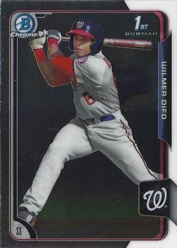 2015 Bowman Chrome - Prospects #BCP241 Wilmer Difo Front