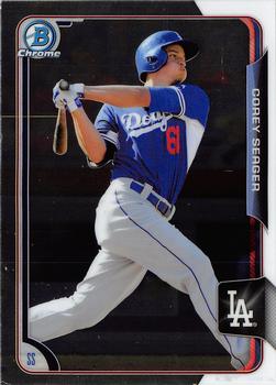 2015 Bowman Chrome - Prospects #BCP250 Corey Seager Front