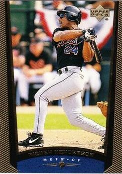 1999 Upper Deck - Exclusives Gold #426 Rickey Henderson  Front