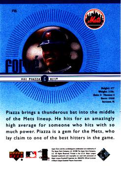 1999 Upper Deck - Forté #F16 Mike Piazza  Back