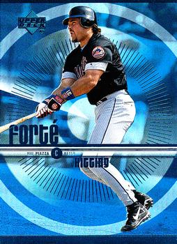 1999 Upper Deck - Forté #F16 Mike Piazza  Front