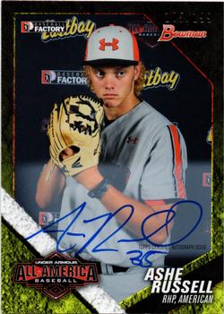2015 Bowman Chrome - Under Armour All-America Game Autographs #UAA-14 Ashe Russell Front