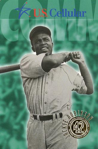 1999 U.S. Cellular Milwaukee Brewers #NNO Jackie Robinson Front