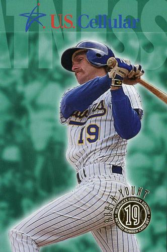 1999 U.S. Cellular Milwaukee Brewers #NNO Robin Yount Front