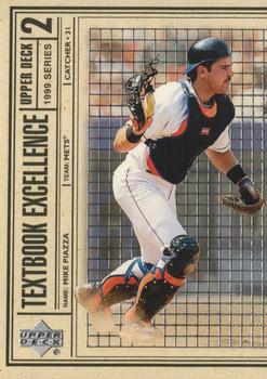 1999 Upper Deck - Textbook Excellence #T15 Mike Piazza  Front