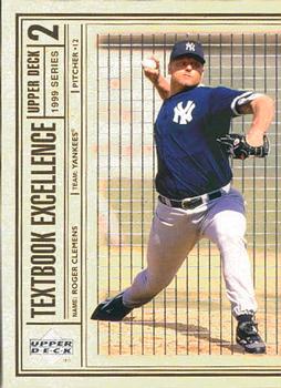 1999 Upper Deck - Textbook Excellence #T30 Roger Clemens  Front