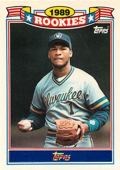 1990 Topps - Rookies Foil Test #25 Gary Sheffield Front