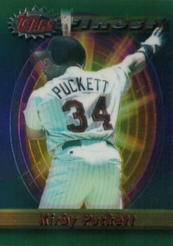 1994 Topps - Superstar Samplers Finest #204 Kirby Puckett Front