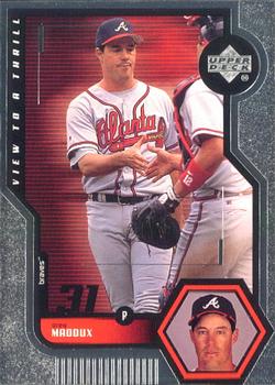 1999 Upper Deck - View to a Thrill #V5 Greg Maddux  Front