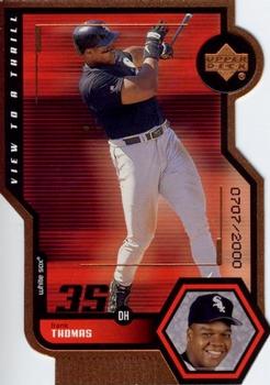 1999 Upper Deck - View to a Thrill Double #V10 Frank Thomas  Front