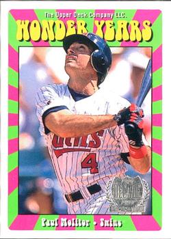 1999 Upper Deck - Wonder Years #WY20 Paul Molitor  Front