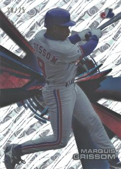 2015 Topps High Tek - Pattern 1A Grass Tidal Diffractor #HT-MGM Marquis Grissom Front