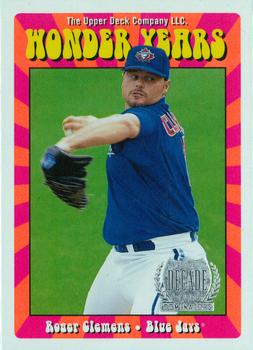 1999 Upper Deck - Wonder Years Double #WY5 Roger Clemens  Front
