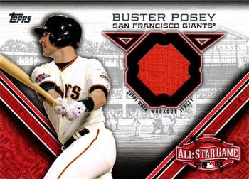 2015 Topps Update - All-Star Stitches #STIT-BP Buster Posey Front