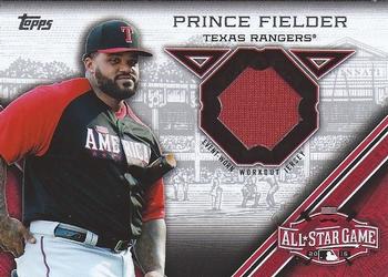 2015 Topps Update - All-Star Stitches #STIT-PF Prince Fielder Front