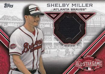 2015 Topps Update - All-Star Stitches #STIT-SM Shelby Miller Front