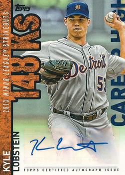 2015 Topps Update - Career High Autographs #CHA-KL Kyle Lobstein Front