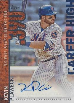 2015 Topps Update - Career High Autographs #CHA-KP Kevin Plawecki Front