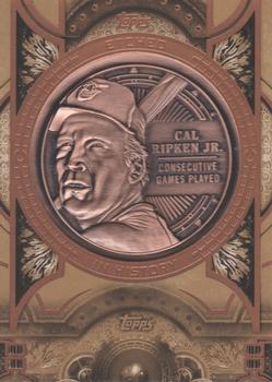 2015 Topps Update - Etched in History Commemorative Relics #EIH-12 Cal Ripken Jr. Front