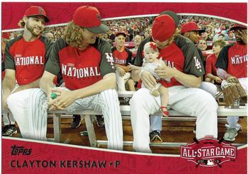 2015 Topps Update - MLB All-Star Game Access #MLB-15 Clayton Kershaw Front