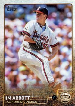 2015 Topps Update - Pride and Perseverance #PP-6 Jim Abbott Front