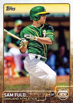 2015 Topps Update - Pride and Perseverance #PP-10 Sam Fuld Front