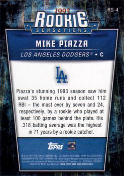 2015 Topps Update - Rookie Sensations #RS-4 Mike Piazza Back