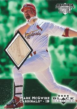 1999 Upper Deck Black Diamond - A Piece of History #MM Mark McGwire  Front