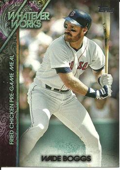 2015 Topps Update - Whatever Works #WW-3 Wade Boggs Front
