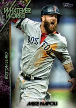 2015 Topps Update - Whatever Works #WW-11 Mike Napoli Front